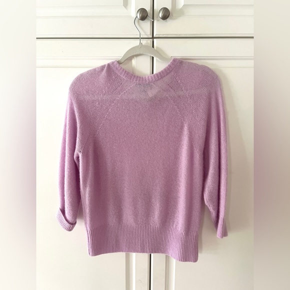 PRICE DROP! Autumn cashmere Lightweight Blouson Sleeve Raglan Crew Size L✨NWT✨ - Picture 11 of 11